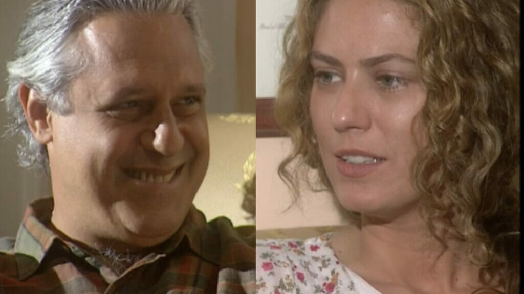 Bruno (Antonio Fagundes) e Luana (Patrícia Pillar) em O Rei do Gado
