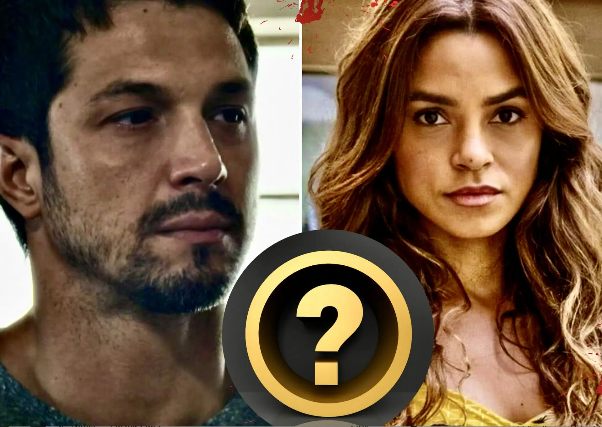 Oto (Romulo Estrela) e Brisa (Lucy Alves) em Travessia
