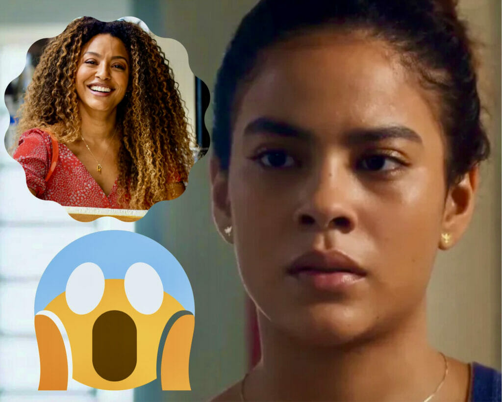Jenifer (Bella Campos) e Sol (Sheron Menezes) em Travessia