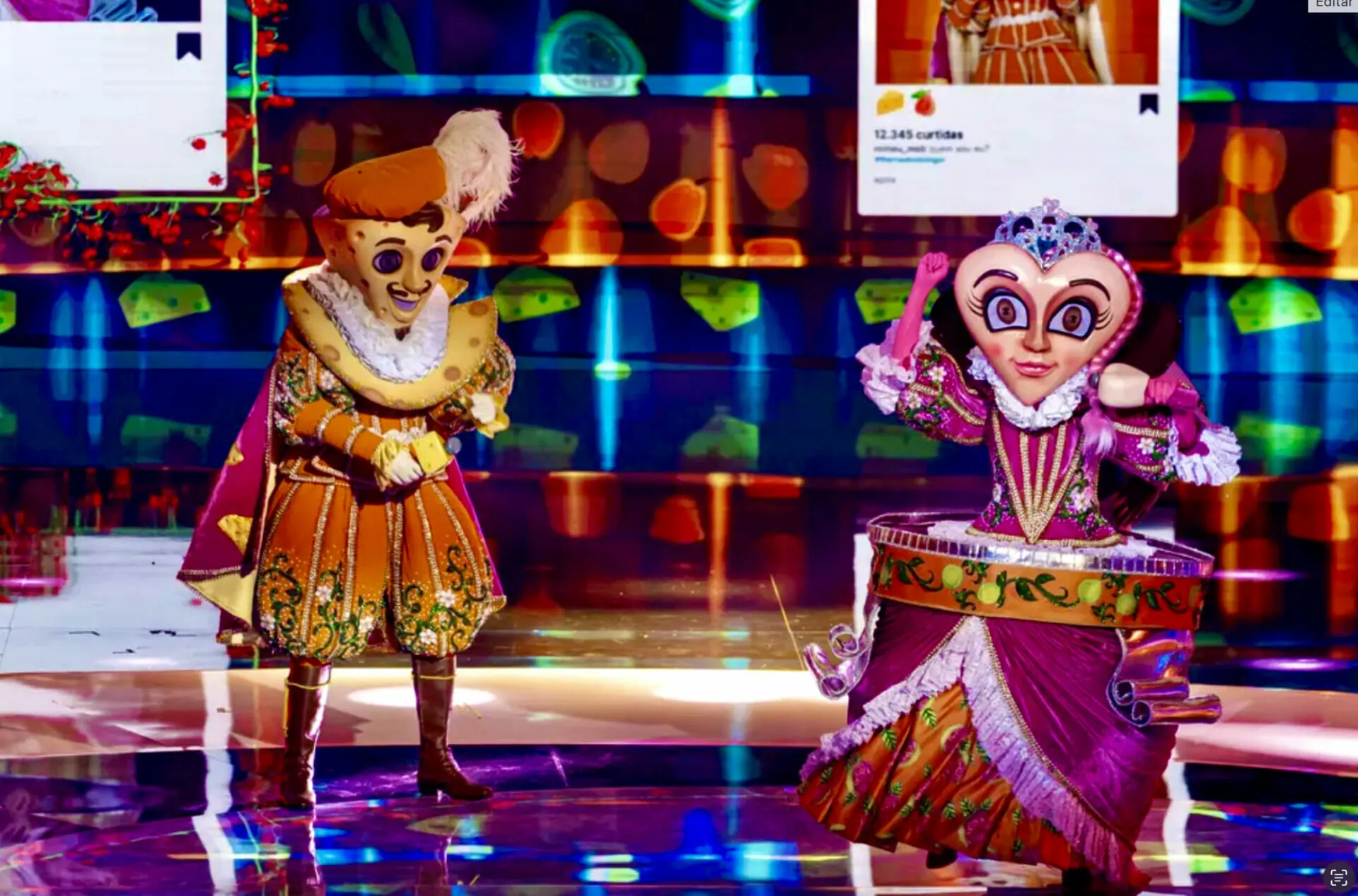 Romeo e Julieta do The Masked Singer Brasil