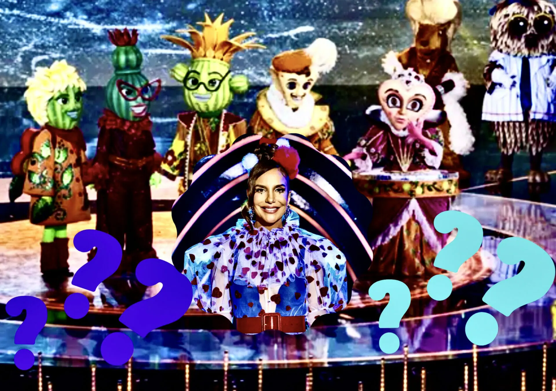 Ivete Sangalo e os mascarados