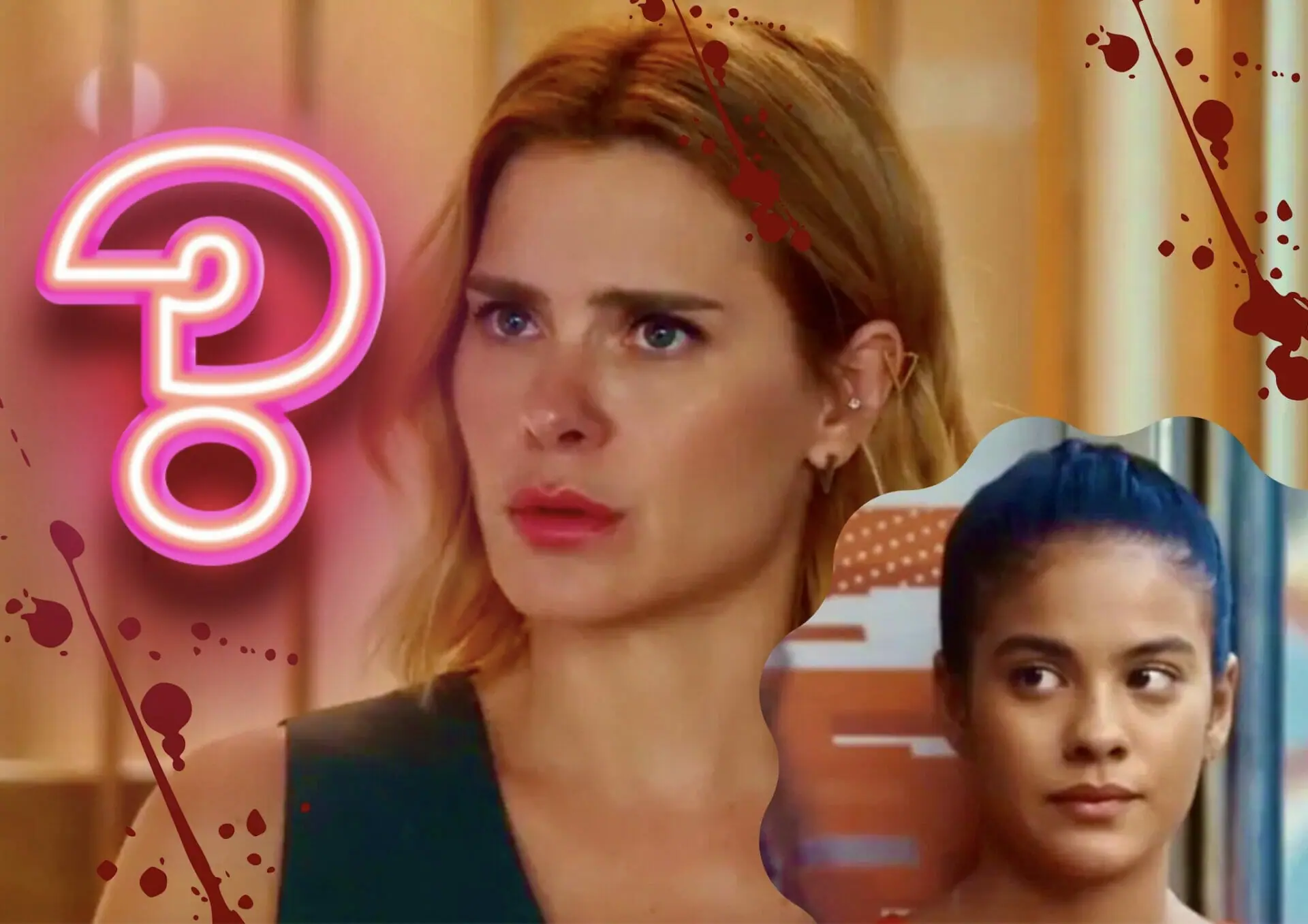 Jenifer (Bella Campos) e Lumiar (Carolina Dieckmann) de Vai na Fé