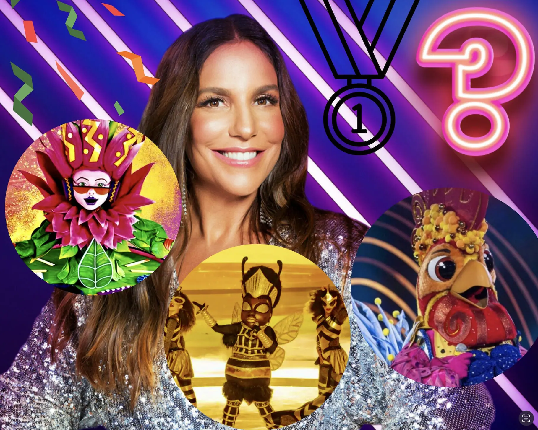 Ivete Sangalo e os mascarados