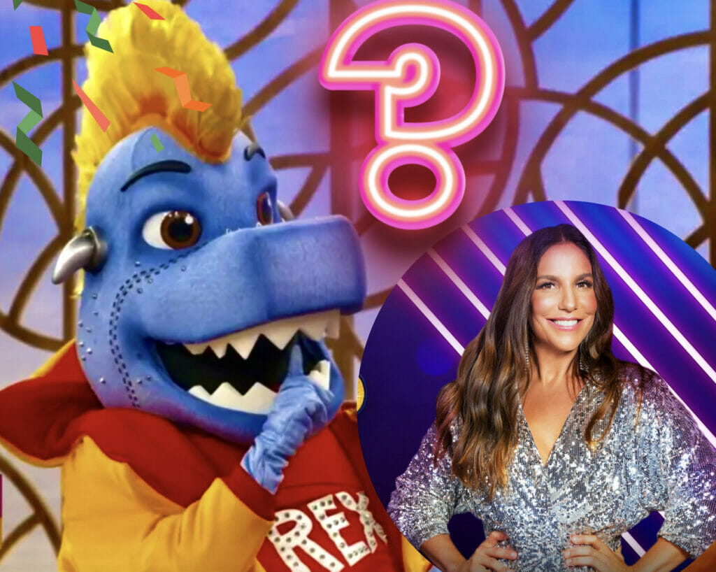 Ivete Sangalo nos bastidores do The Masked Singer Brasil