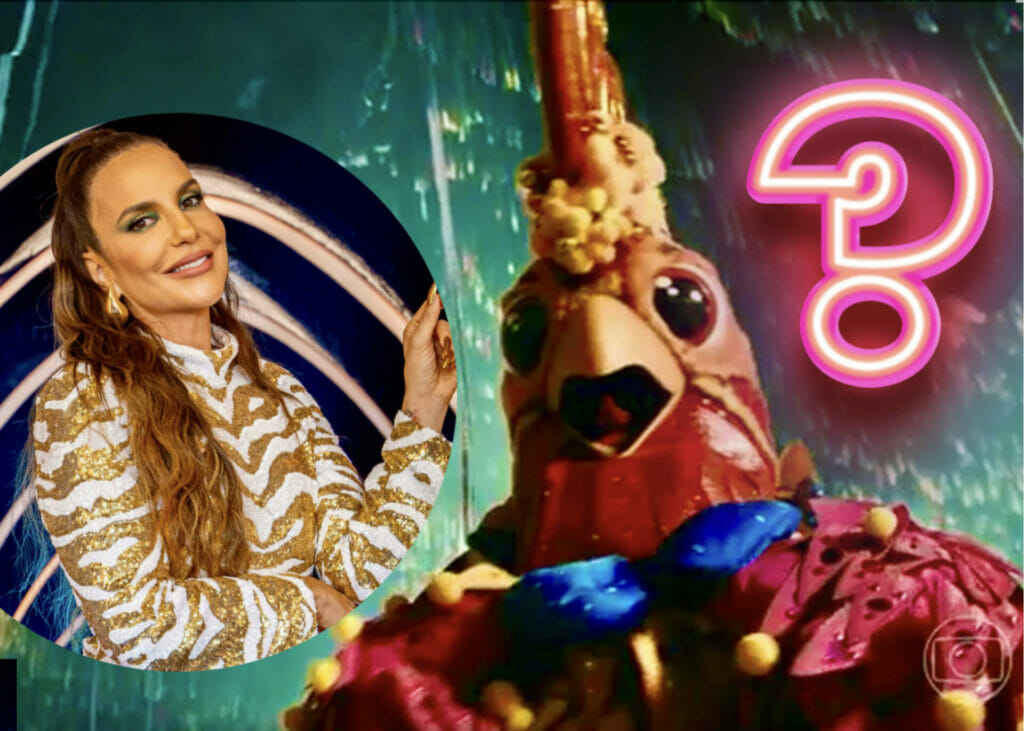 Ivete Sangalo nos bastidores do The Masked Brasil