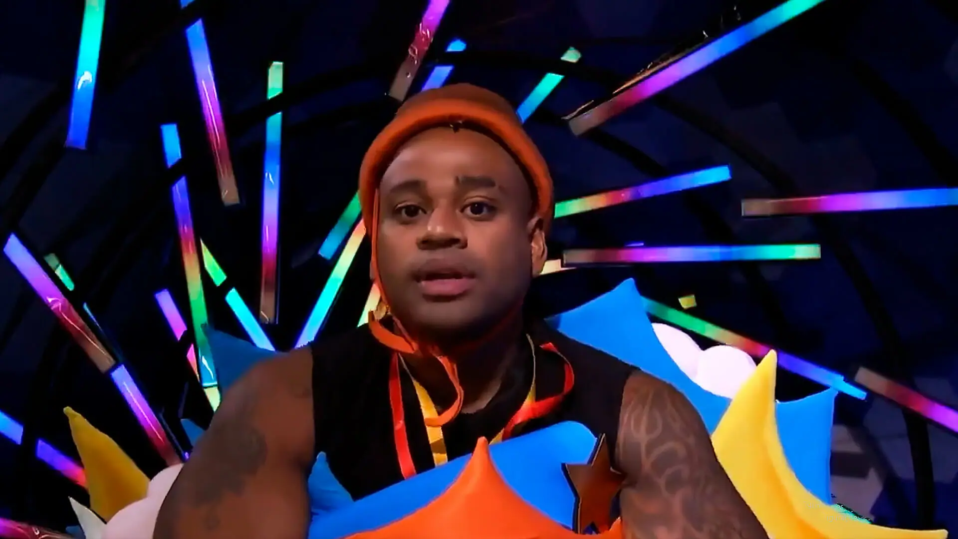 Cezar Black no confessionário no BBB 23