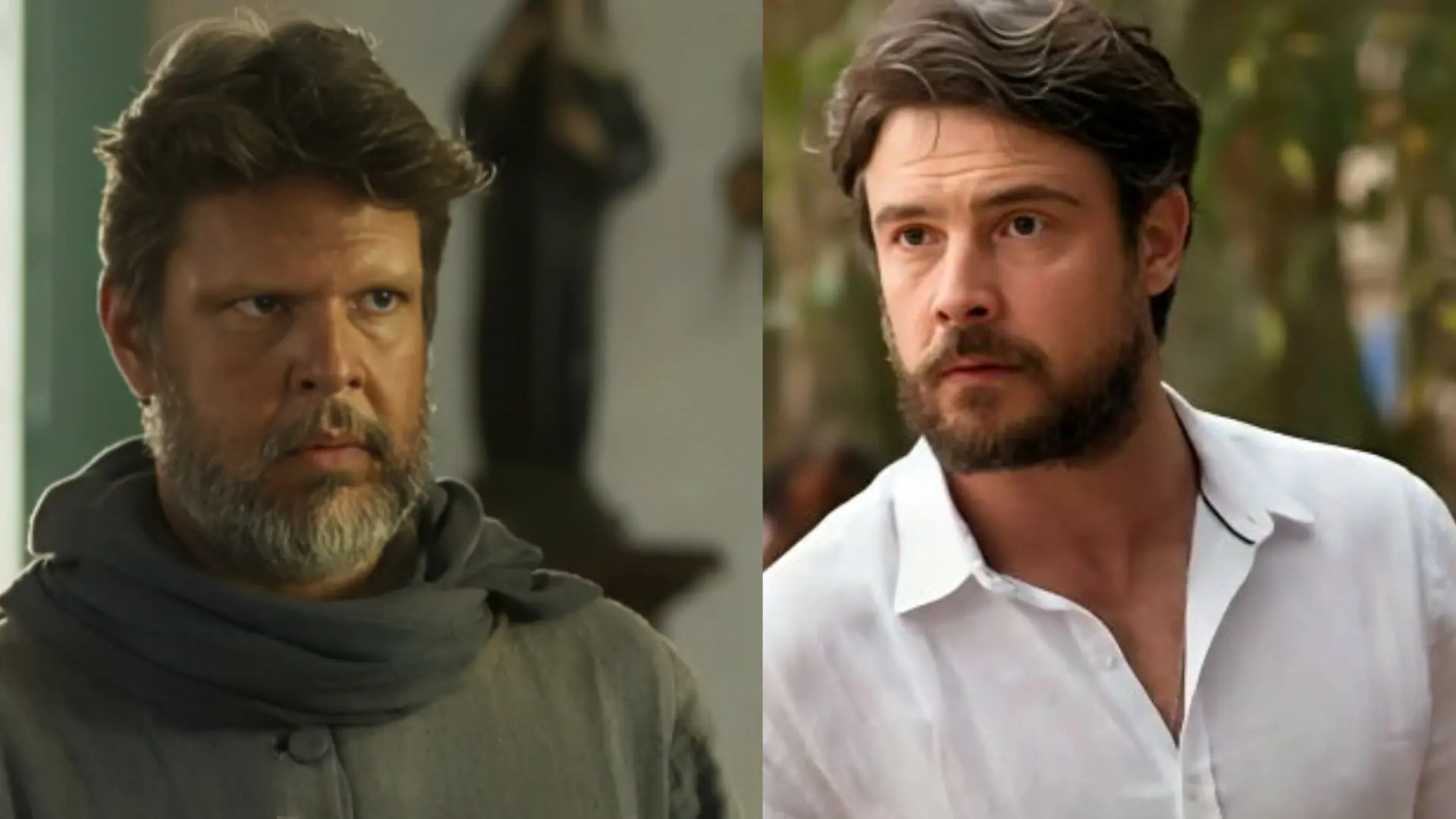 Fubá Mimoso (Marco França) e José (Sérgio Guizé)