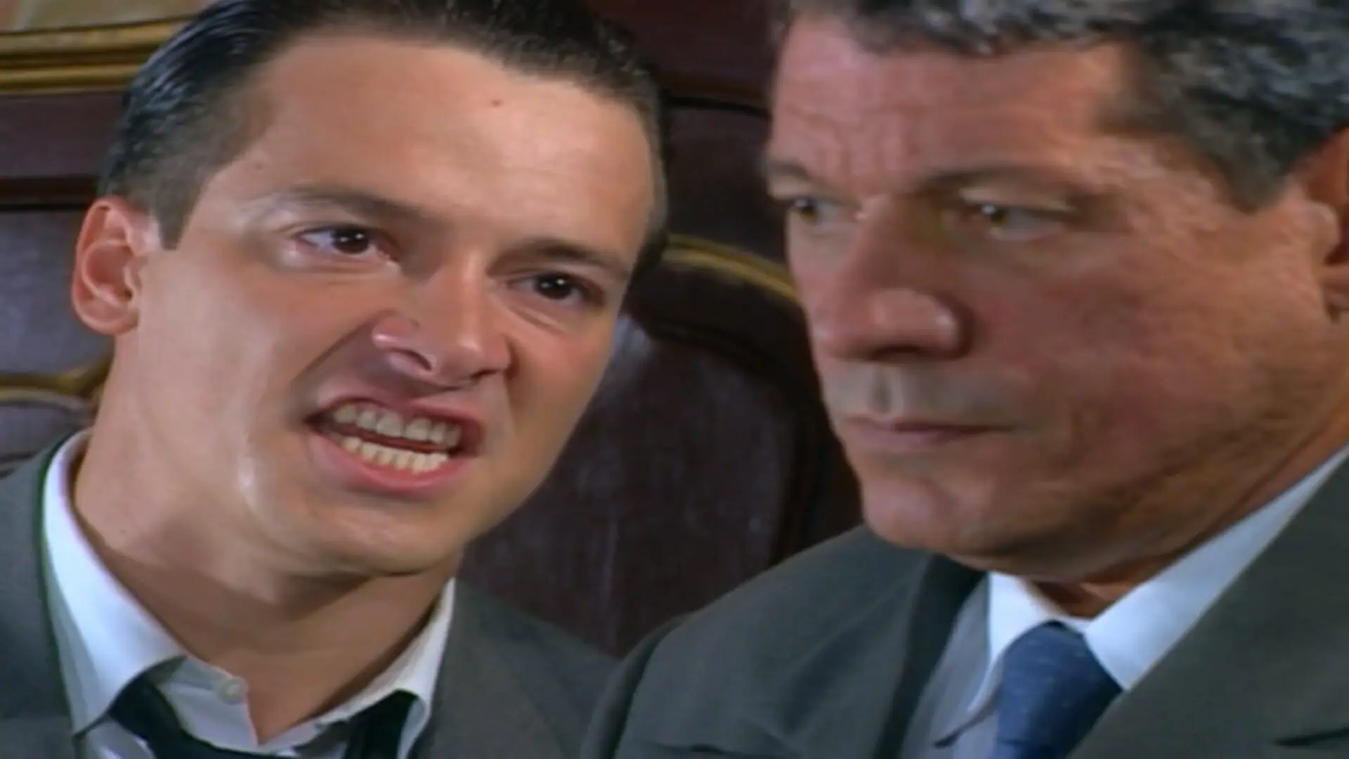 Guilherme (Rodrigo Faro) e Reginaldo (Antônio Grassi) de Chocolate com Pimenta