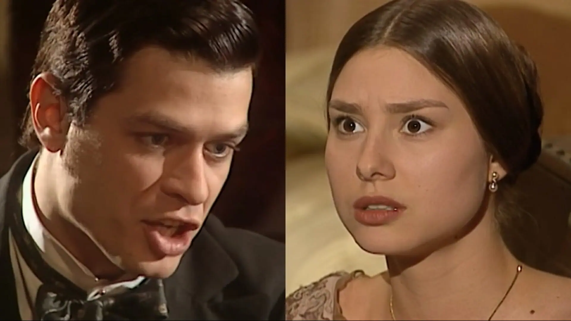 Inácio (Fábio Assunção) e Alice (Lavínia Vlasak) de Força de Um Desejo