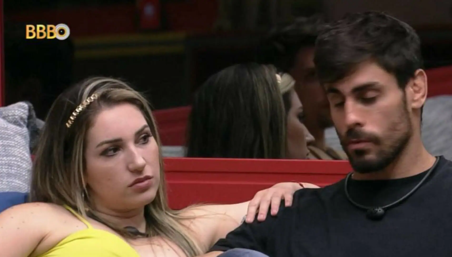 Amanda e Cara de Sapato no BBB 23 (Reprodução: Globoplay)