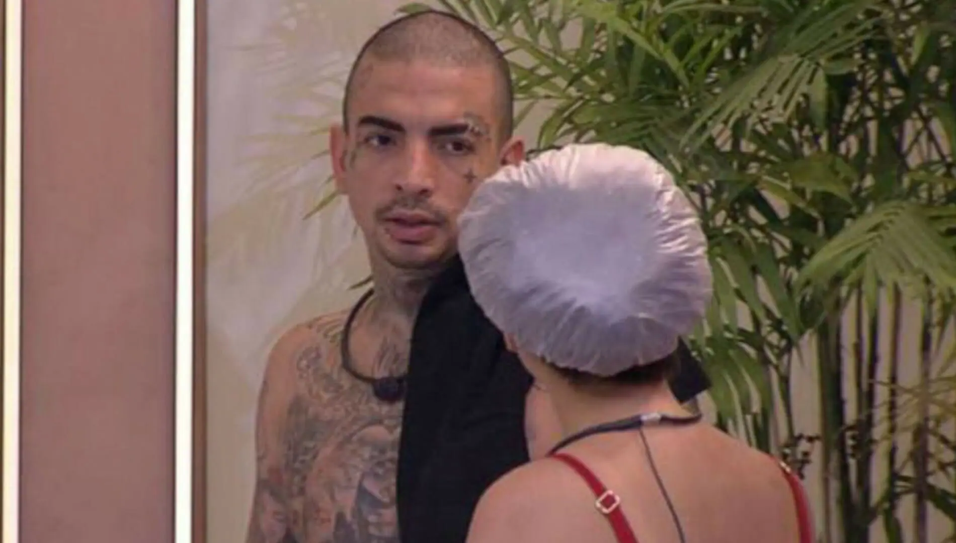 MC Guimê e Domitila Barros no BBB 23 (Reprodução: Globoplay)