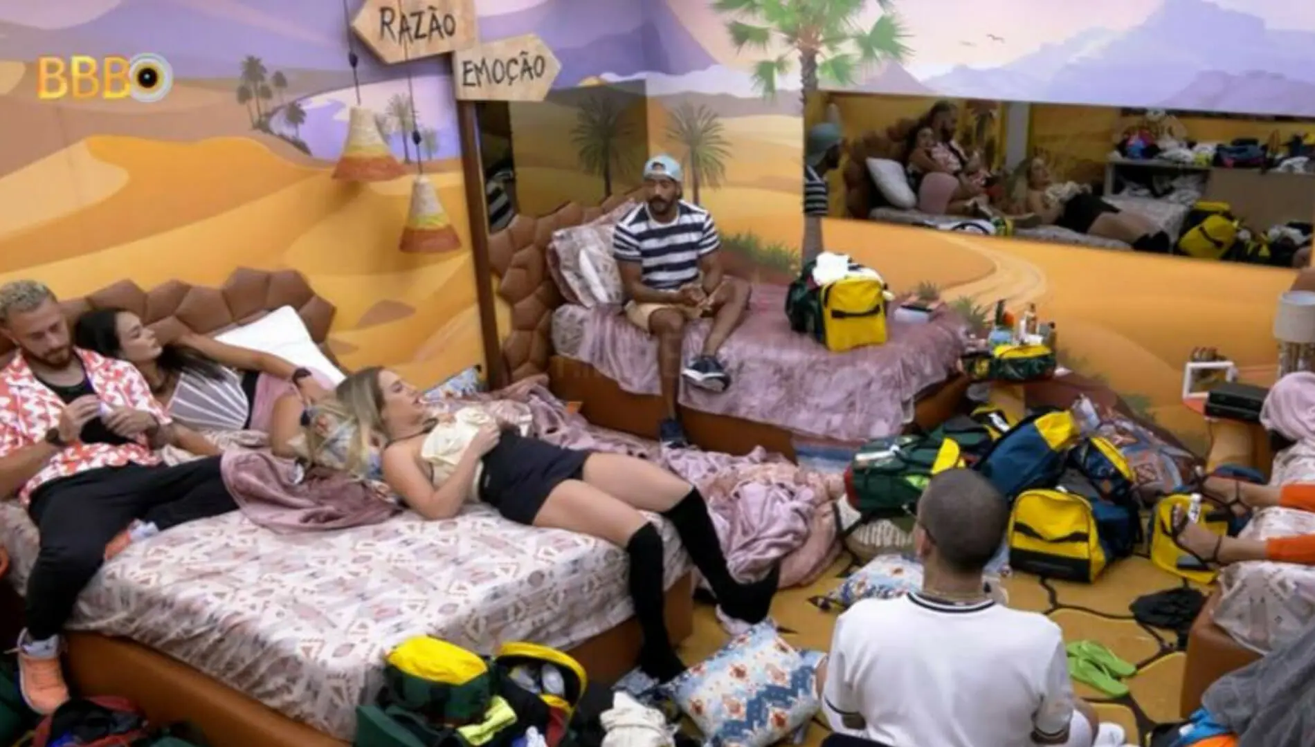 Brothers no Quarto Deserto do BBB 23 (Reprodução: Globoplay)