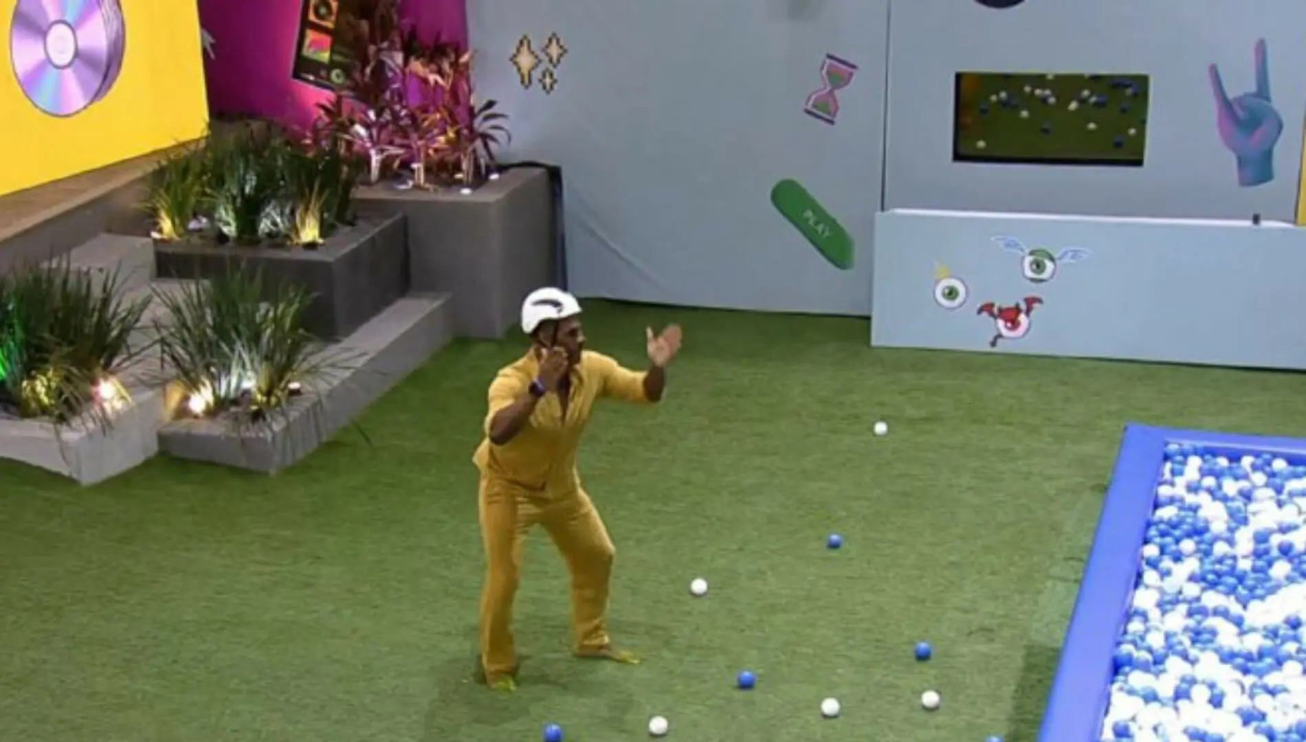Fred Nicáco vence Prova Bate-Volta no BBB 23 (Reprodução: Globoplay)