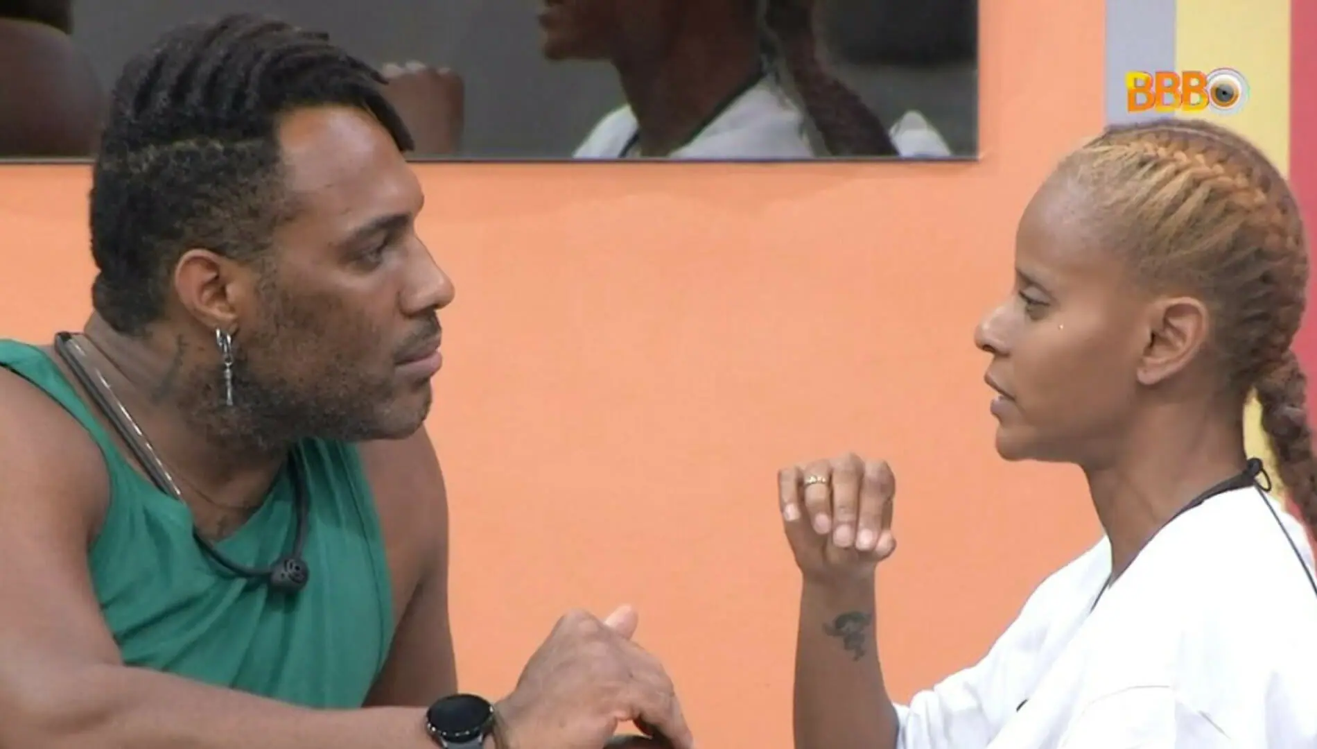 Fred Nicácio e Aline Wirley no BBB 23 (Reprodução: Globoplay)