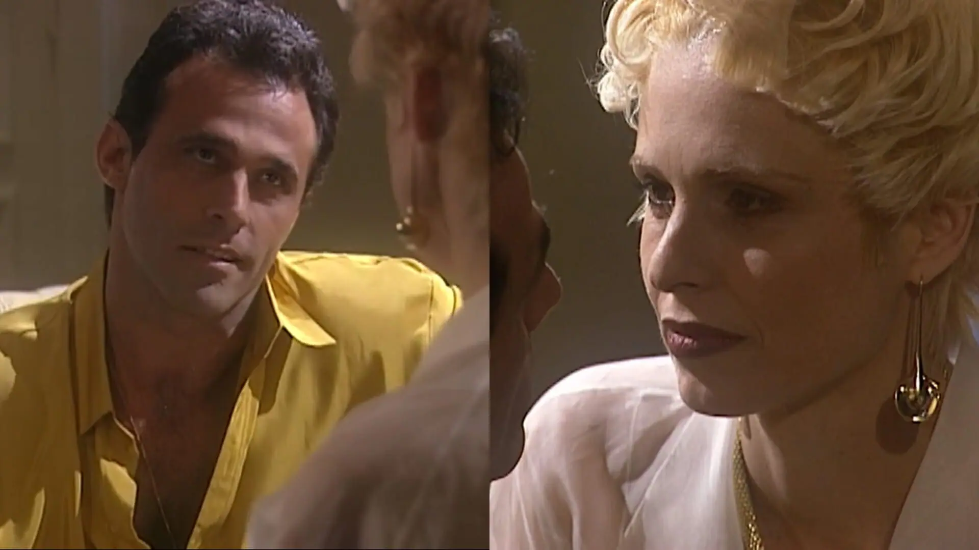 Ralf (Oscar Magrini) e Léia (Silvia Pfeifer) de O Rei do Gado