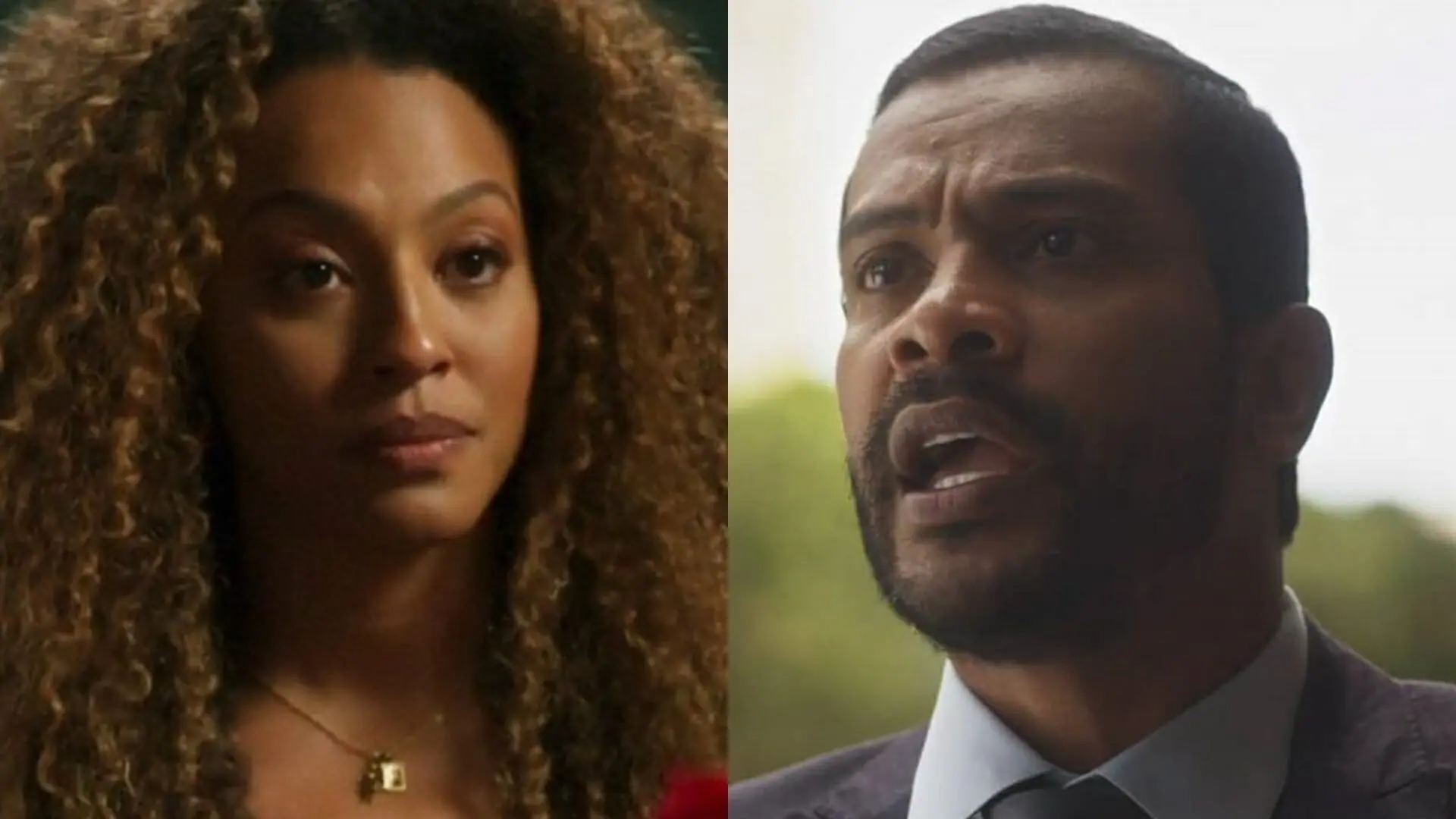Sol (Sheron Menezes) e Ben (Samuel de Assis) de Vai na Fé