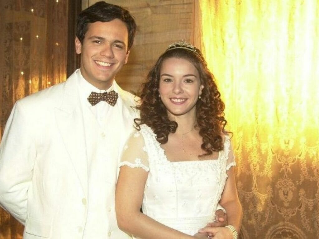 Neco (Danton Mello) e Belinha (Regiane Alves), em Cabocla