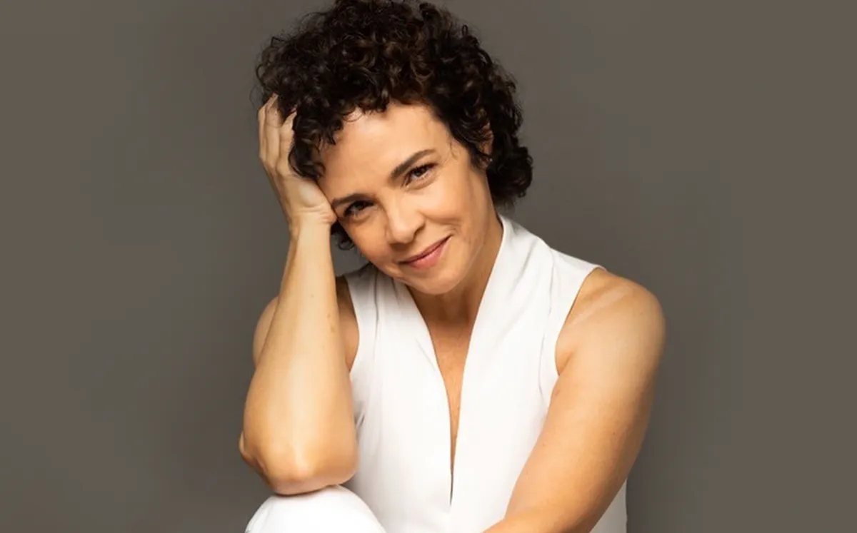 A atriz Luciana Braga