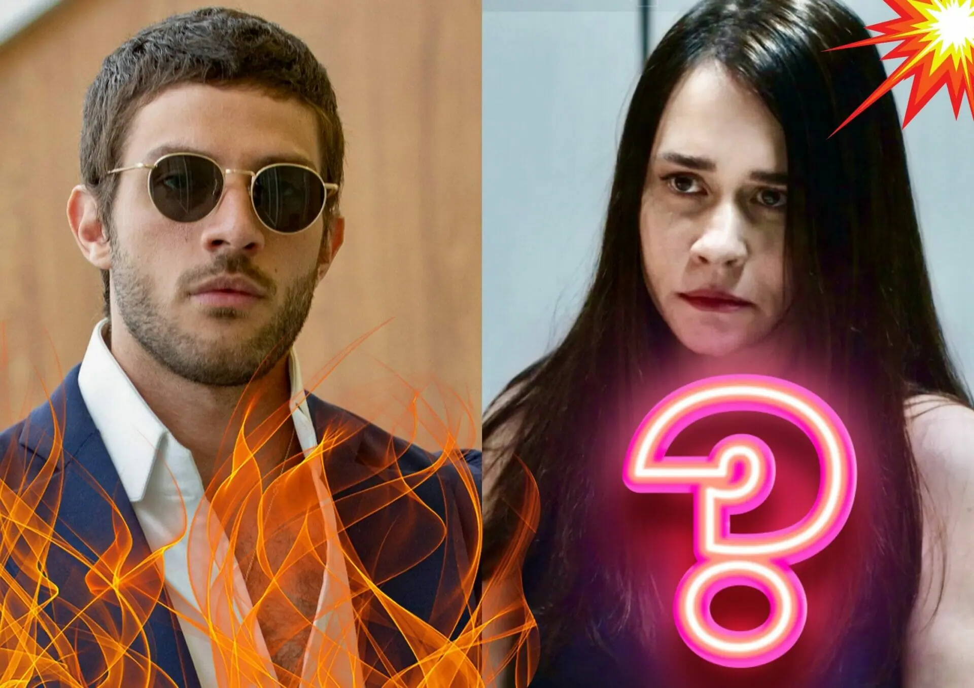 Ari (Chay Suede) e Guida (Alessandra Negrini) em Travessia
