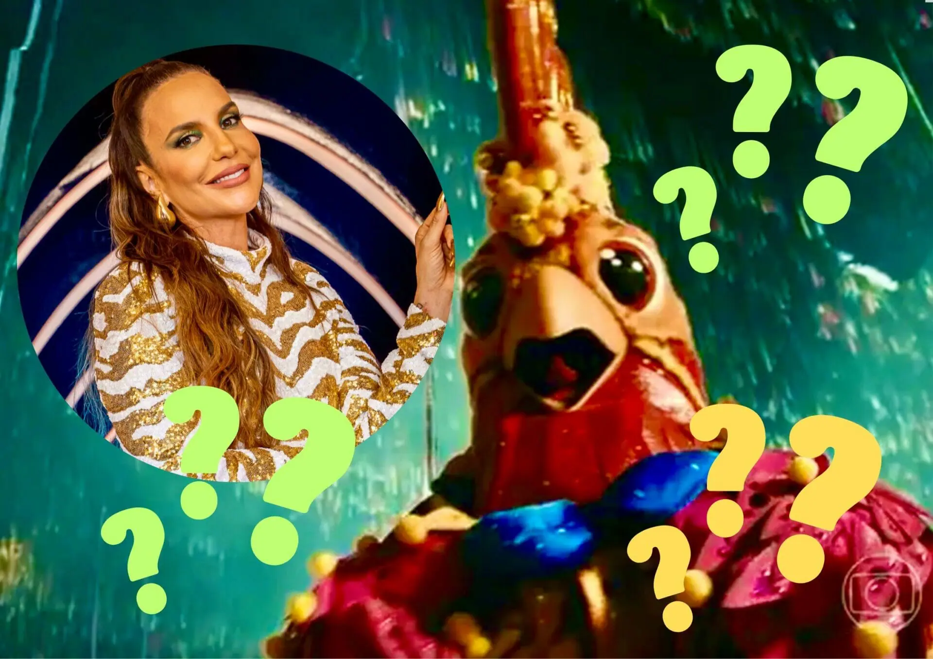 Ivete Sangalo nos bastidores do The Masked Singer Brasil
