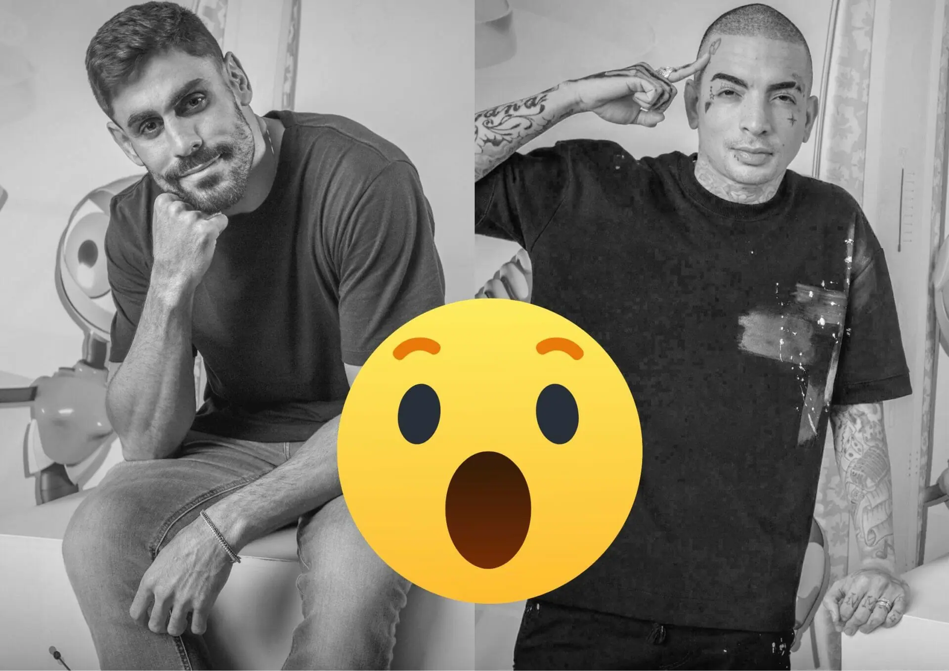 Cara de Sapato e MC Guimê do BBB 23