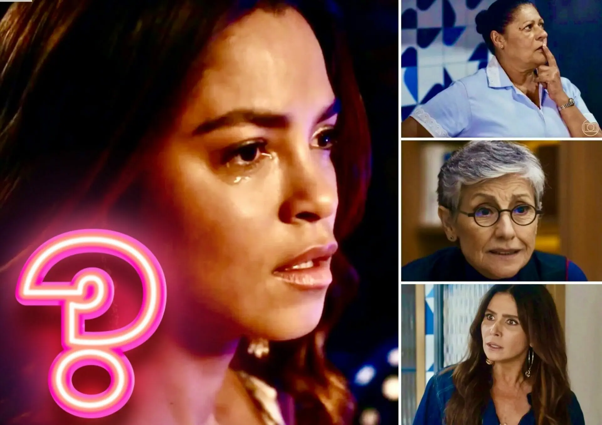 Brisa (Lucy Alves), Creusa (Luci Pereira), Cidália (Cassia Kis) e Helô (Giovanna Antonelli) em Travessia