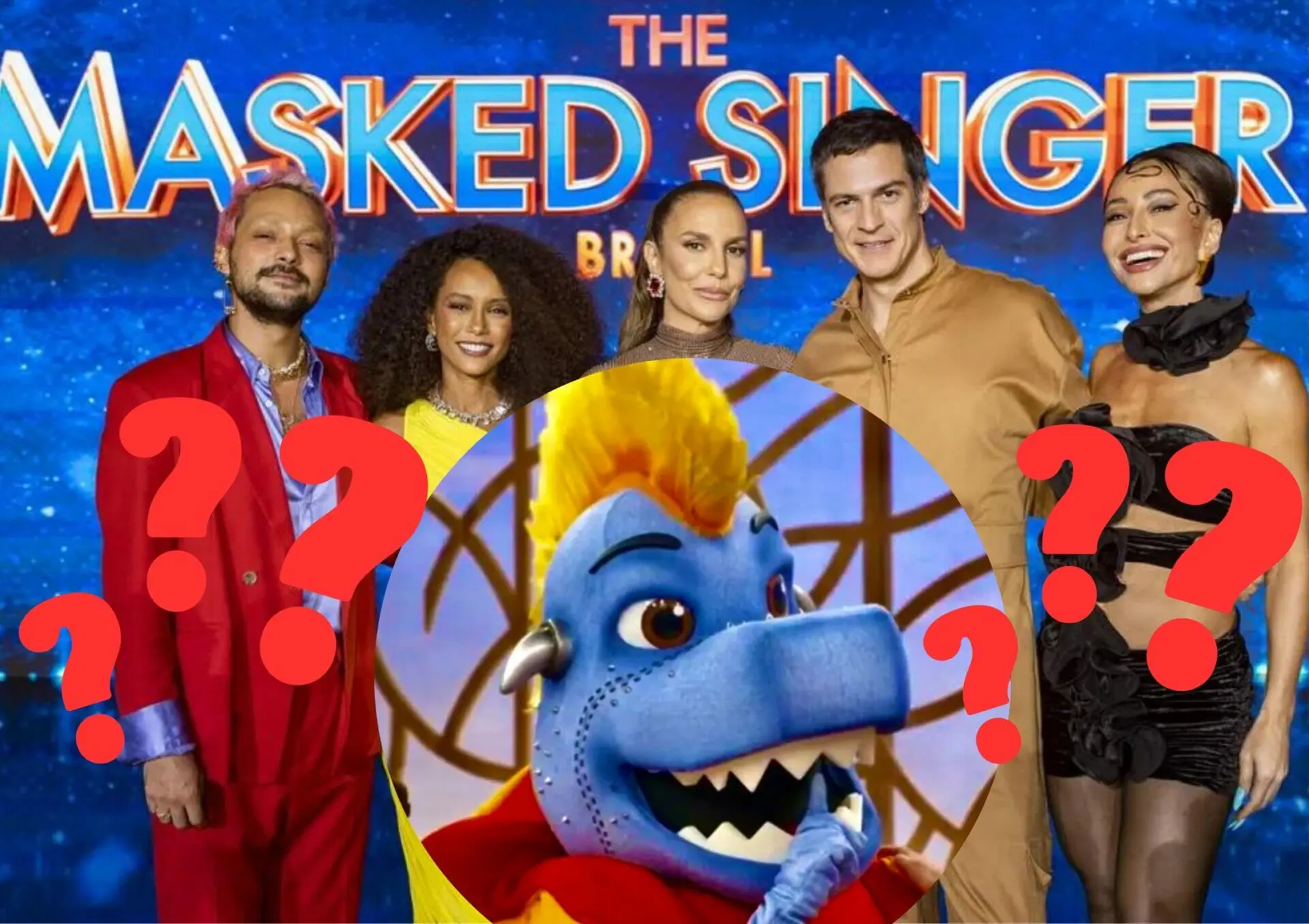 Ivete Sangalo nos bastidores do The Masked Singer Brasil