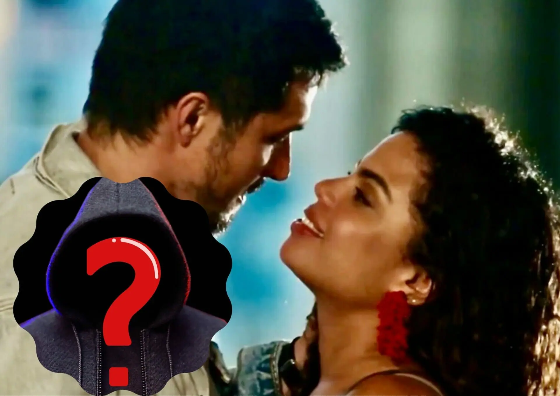 Oto (Romulo Estrela) e Bia (Clara Buarque) em Travessia