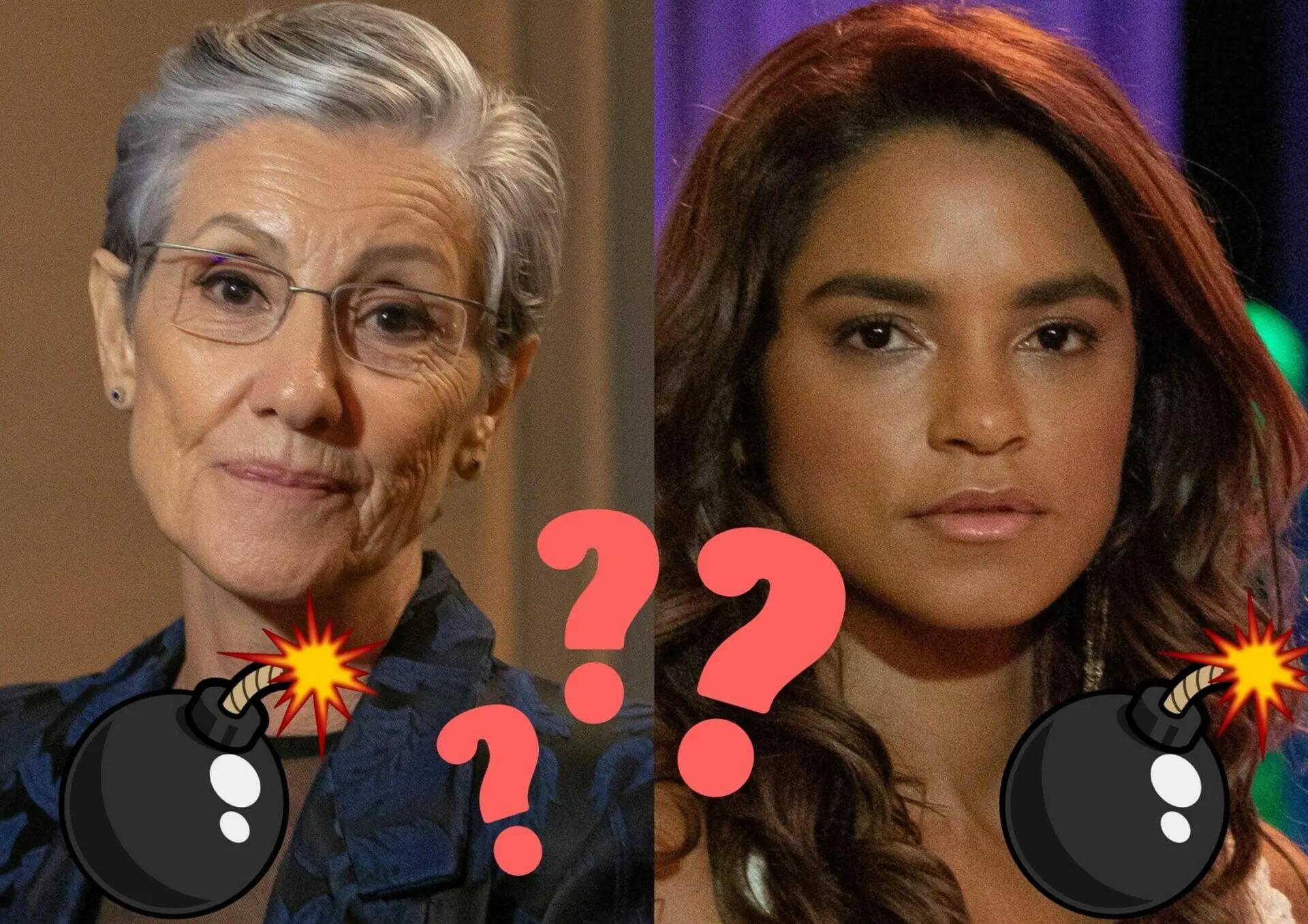 Cidália (Cássia Kis) e Brisa (Lucy Alves) em Travessia