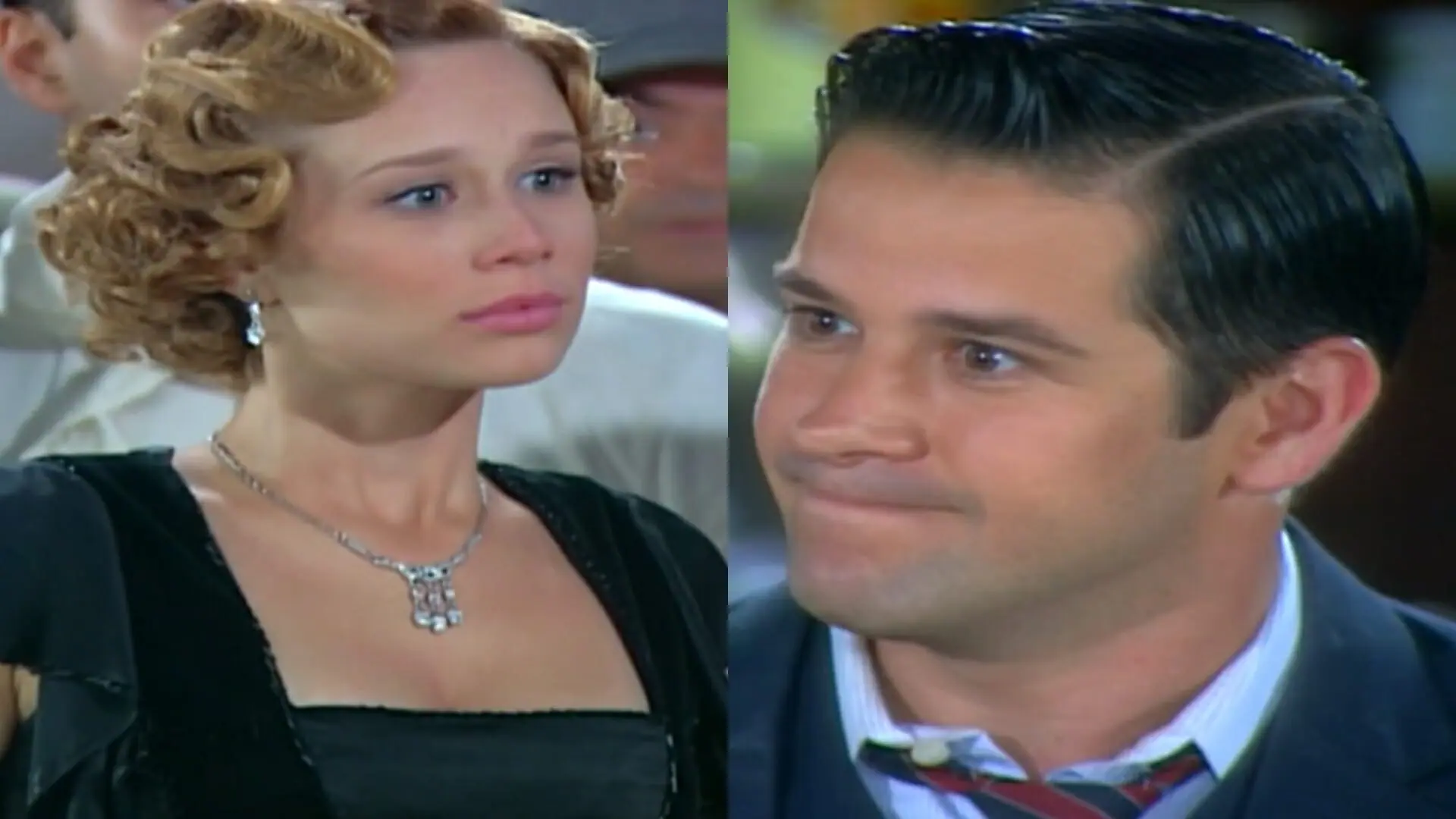 Ana Francisca (Mariana Ximenes) e Danilo (Murilo Benício) de Chocolate com Pimenta