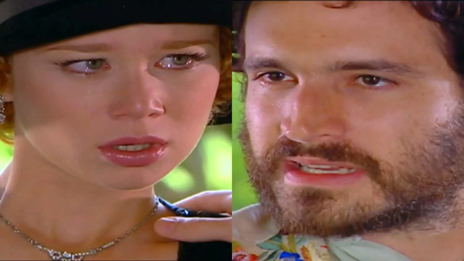 Ana Francisca (Mariana Ximenes) e Miguel (Caco Ciocler) de Chocolate com Pimenta