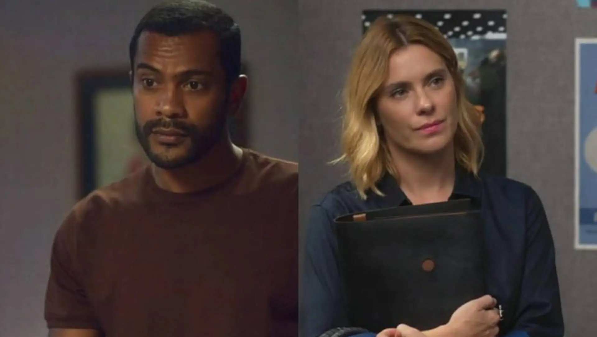 Ben (Samuel de Assis) e Lumiar (Carolina Dieckmann) de Vai na Fé