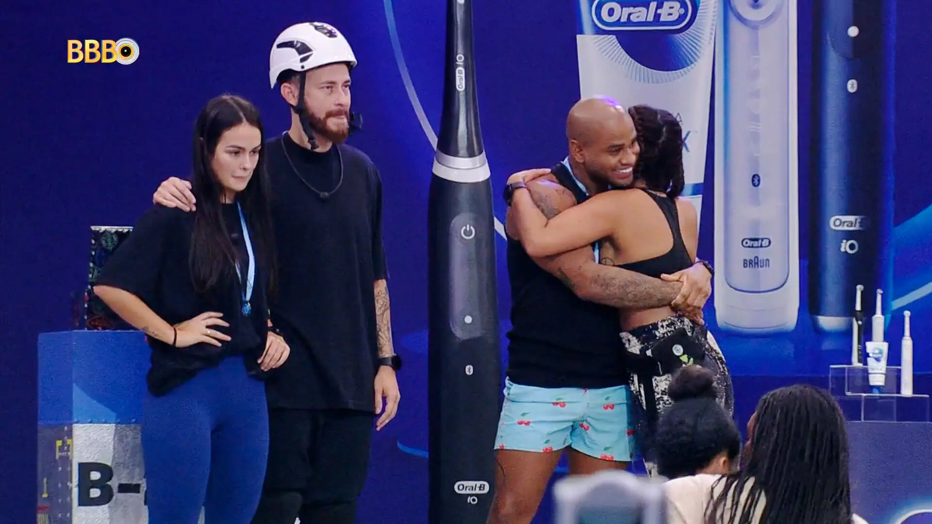 Brothers conferem os resultados da Prova do Anjo no BBB 23