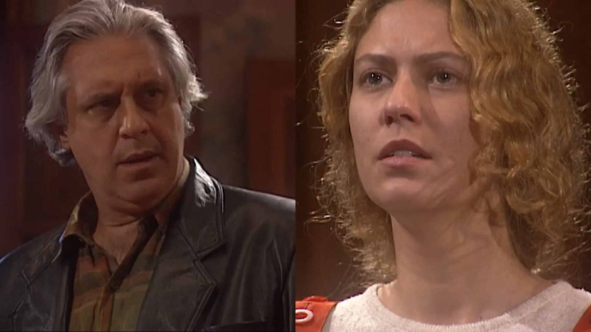 Bruno (Antonio Fagundes) e Luana (Patrícia Pillar) de O Rei do Gado