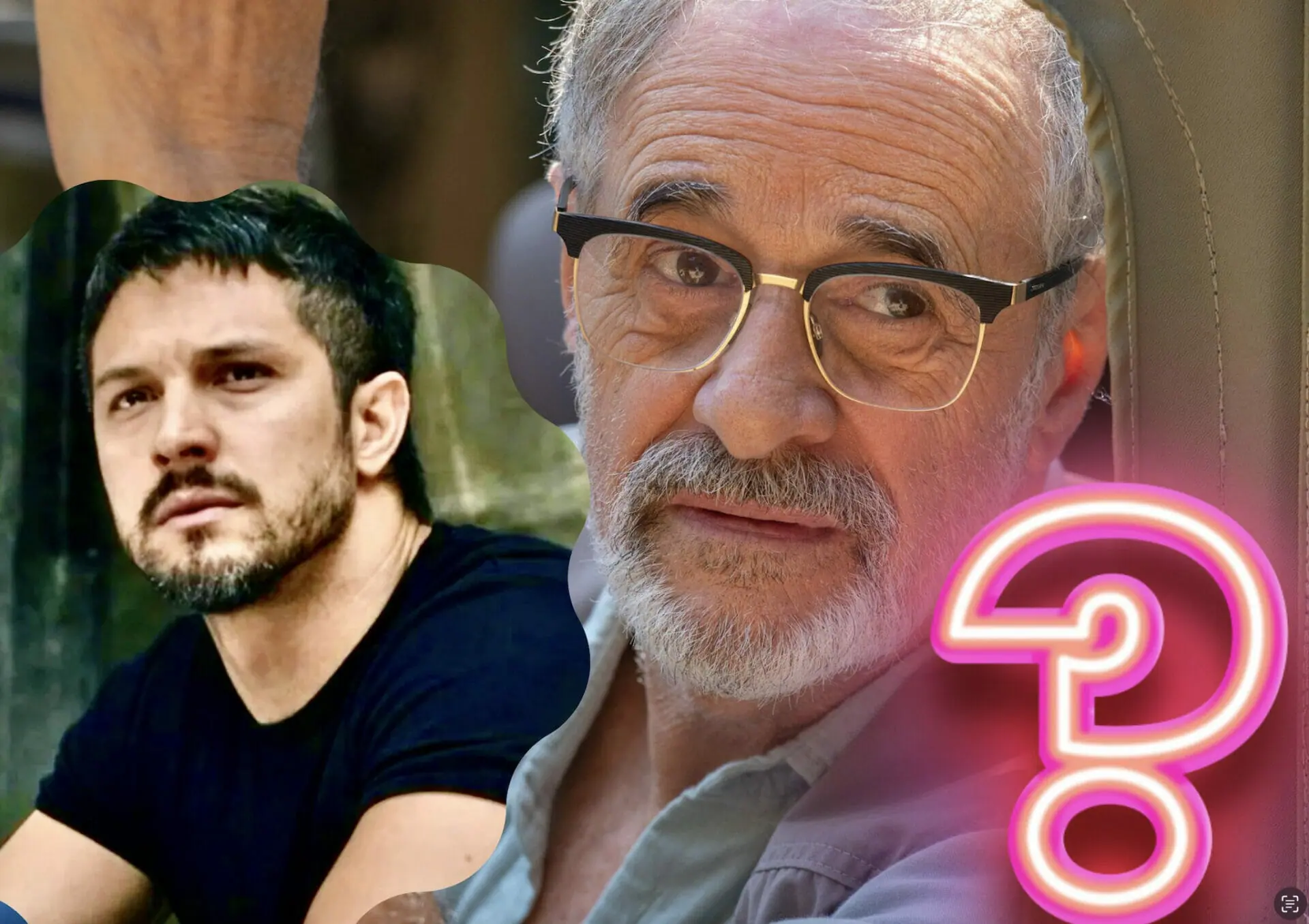 Oto (Romulo Estrela) e Dante (Marcos Caruso) em Travessia