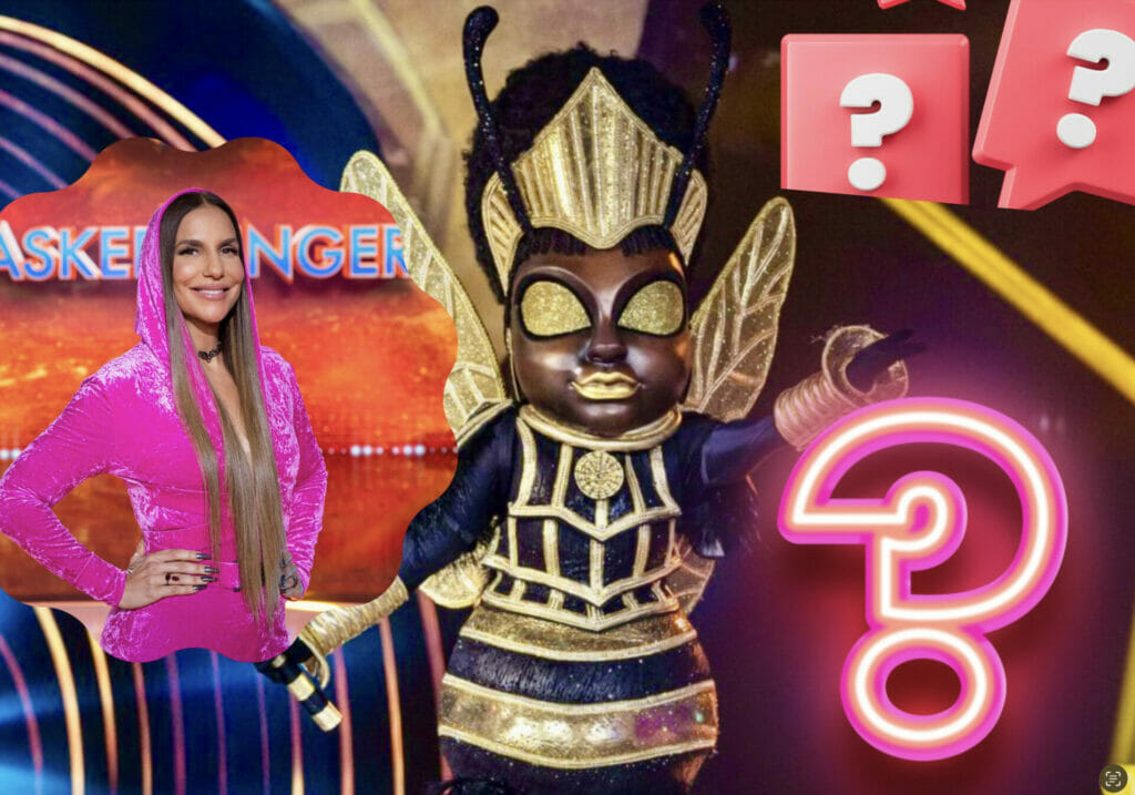 Ivete Sangalo nos bastidores do The Masked Singer Brasil