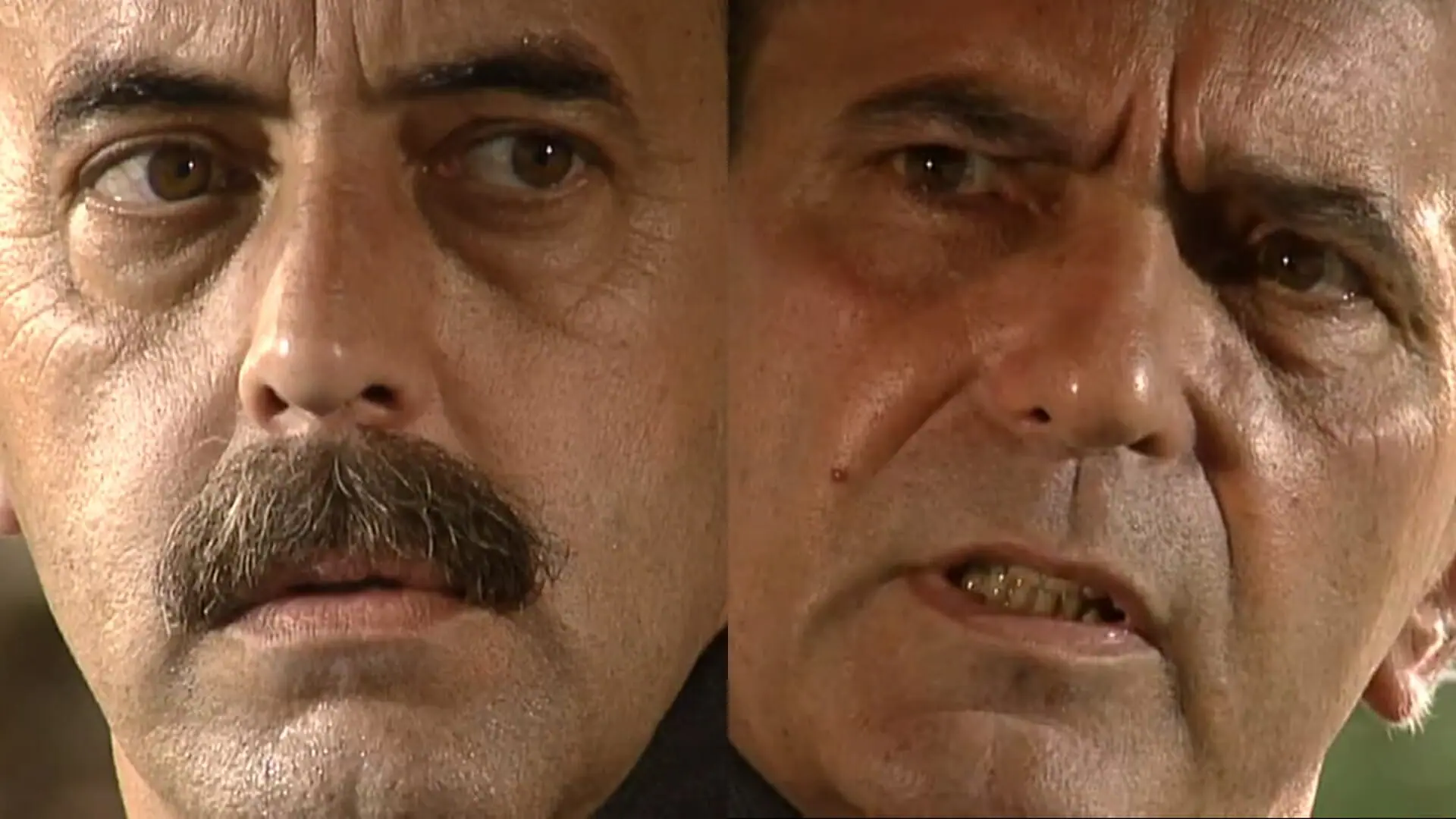 Clóvis (Amilton Monteiro) e Orestes (Luiz Parreiras) de O Rei do Gado