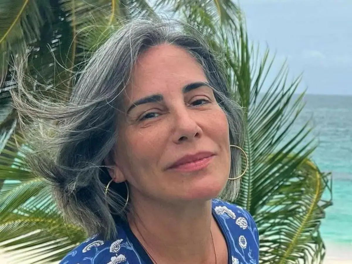 A atriz Gloria Pires