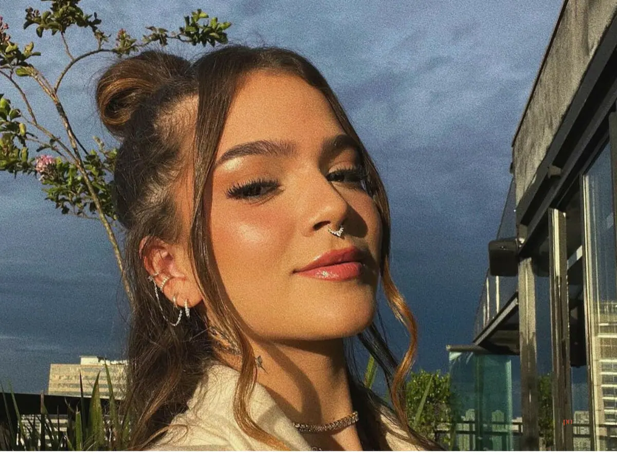 A atriz Mel Maia