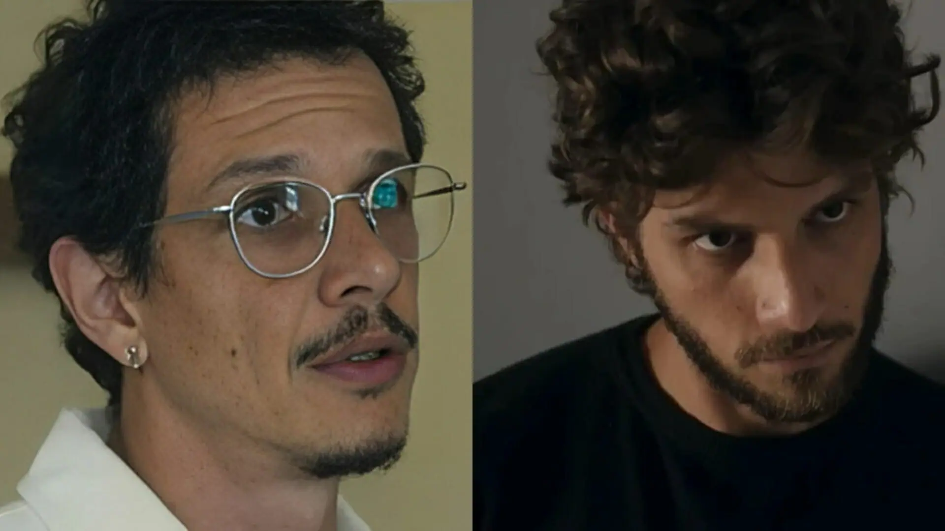 Gil (Rafael Losso) e Ari (Chay Suede) de Travessia