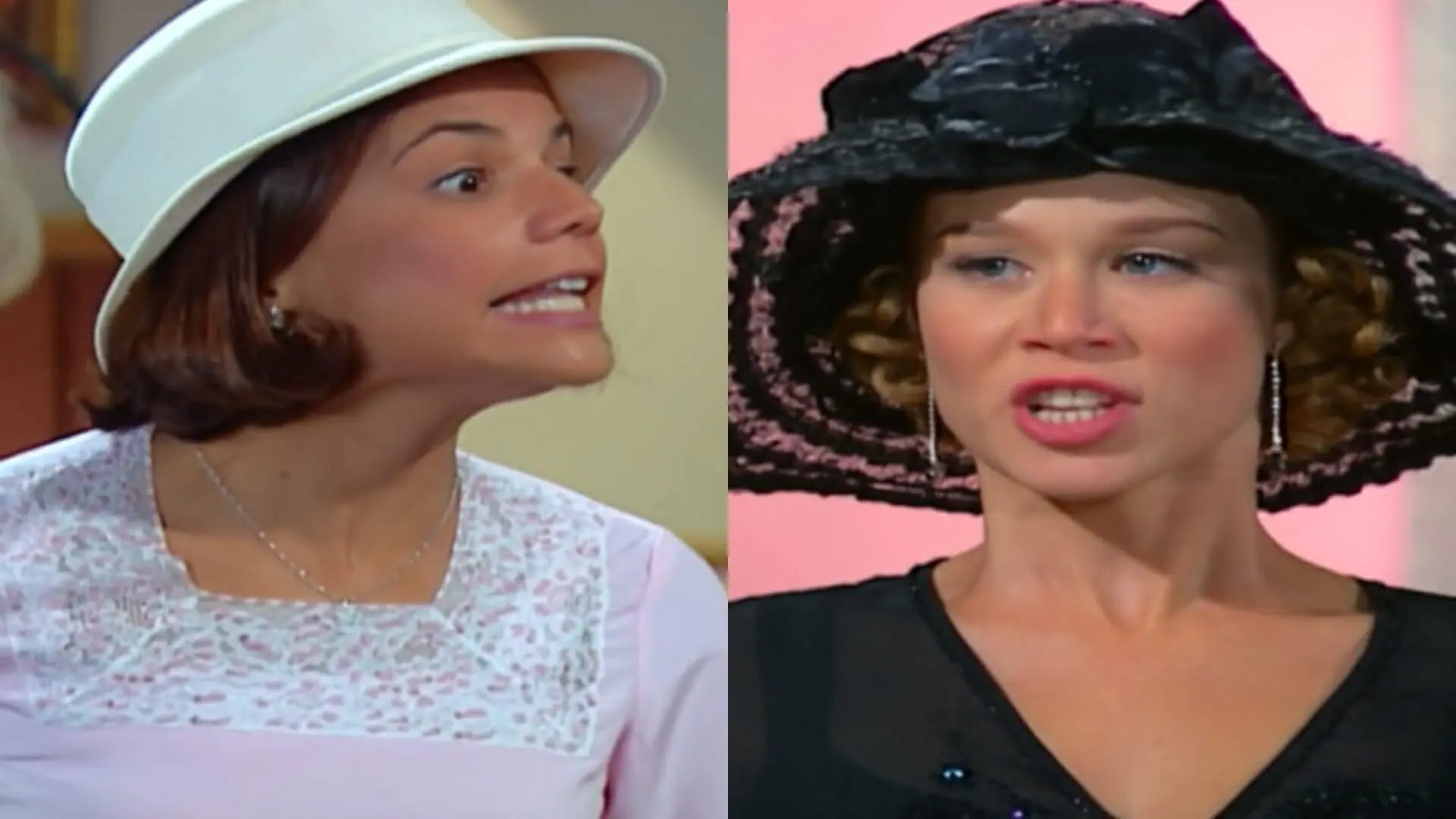 Graça (Nívea Stelmann) e Ana Francisca (Mariana Ximenes) de Chocolate com Pimenta