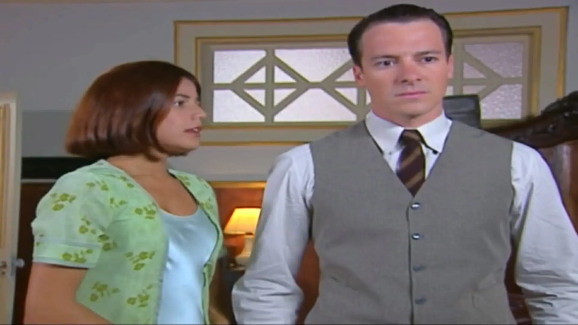 Graça (Nívea Stelmann) e Guilherme (Rodrigo Faro) de Chocolate com Pimenta