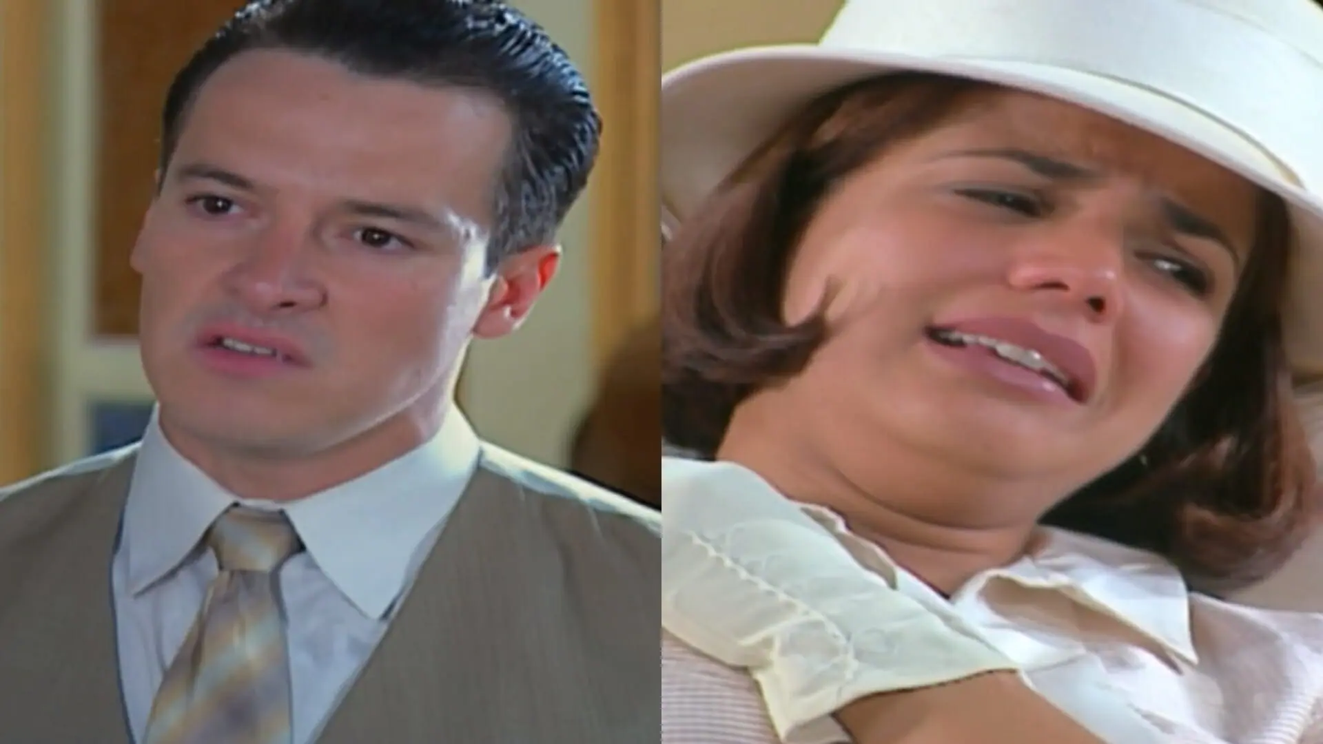 Guilherme (Rodrigo Faro) e Graça (Nívea Stelmann) de Chocolate com Pimenta