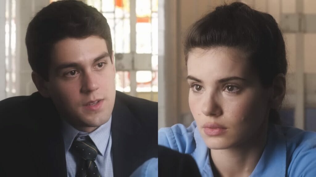 Júlio (Daniel Rangel) e Marê (Camila Queiroz) de Amor Perfeito