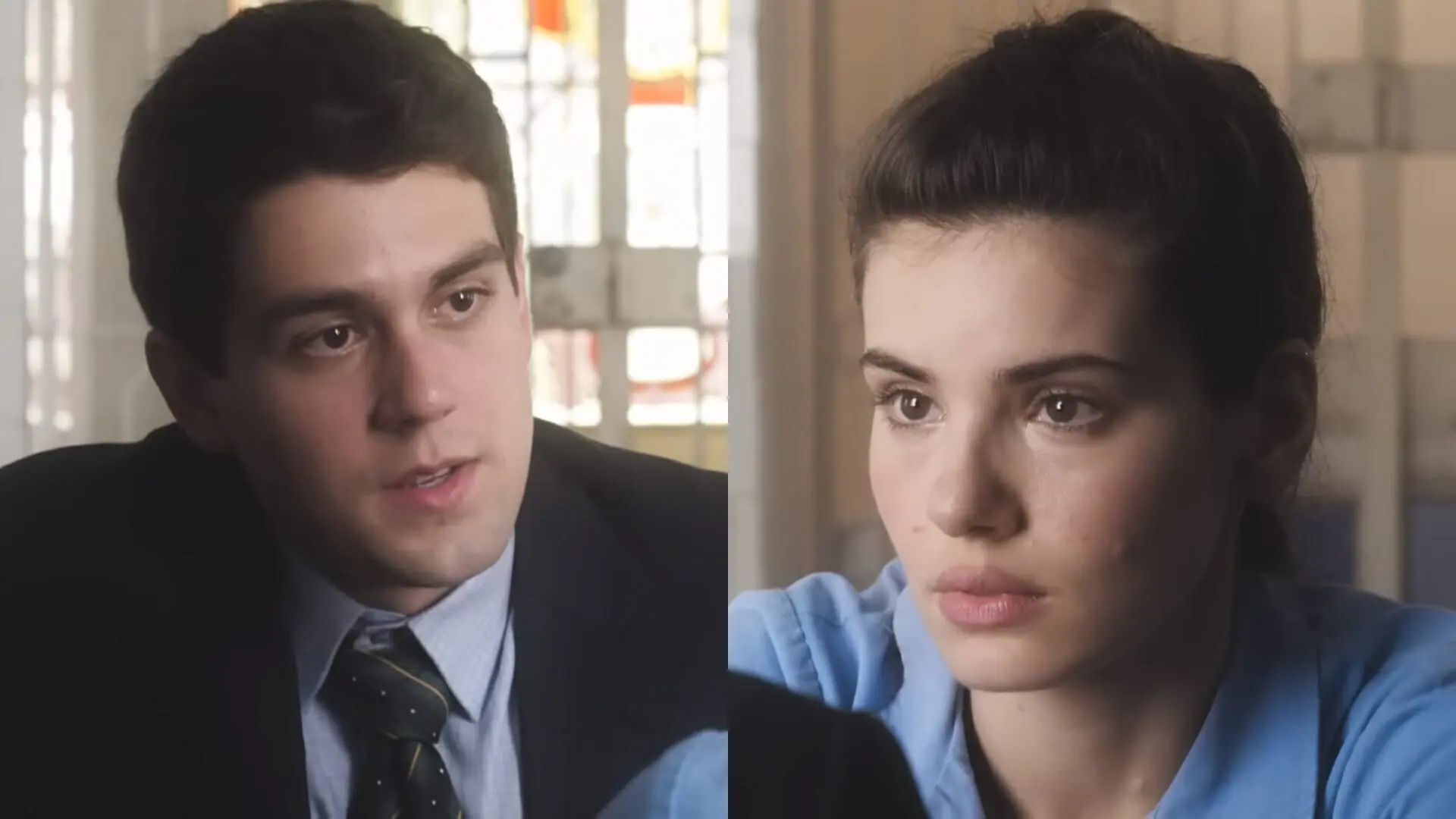 Júlio (Daniel Rangel) e Marê (Camila Queiroz) de Amor Perfeito
