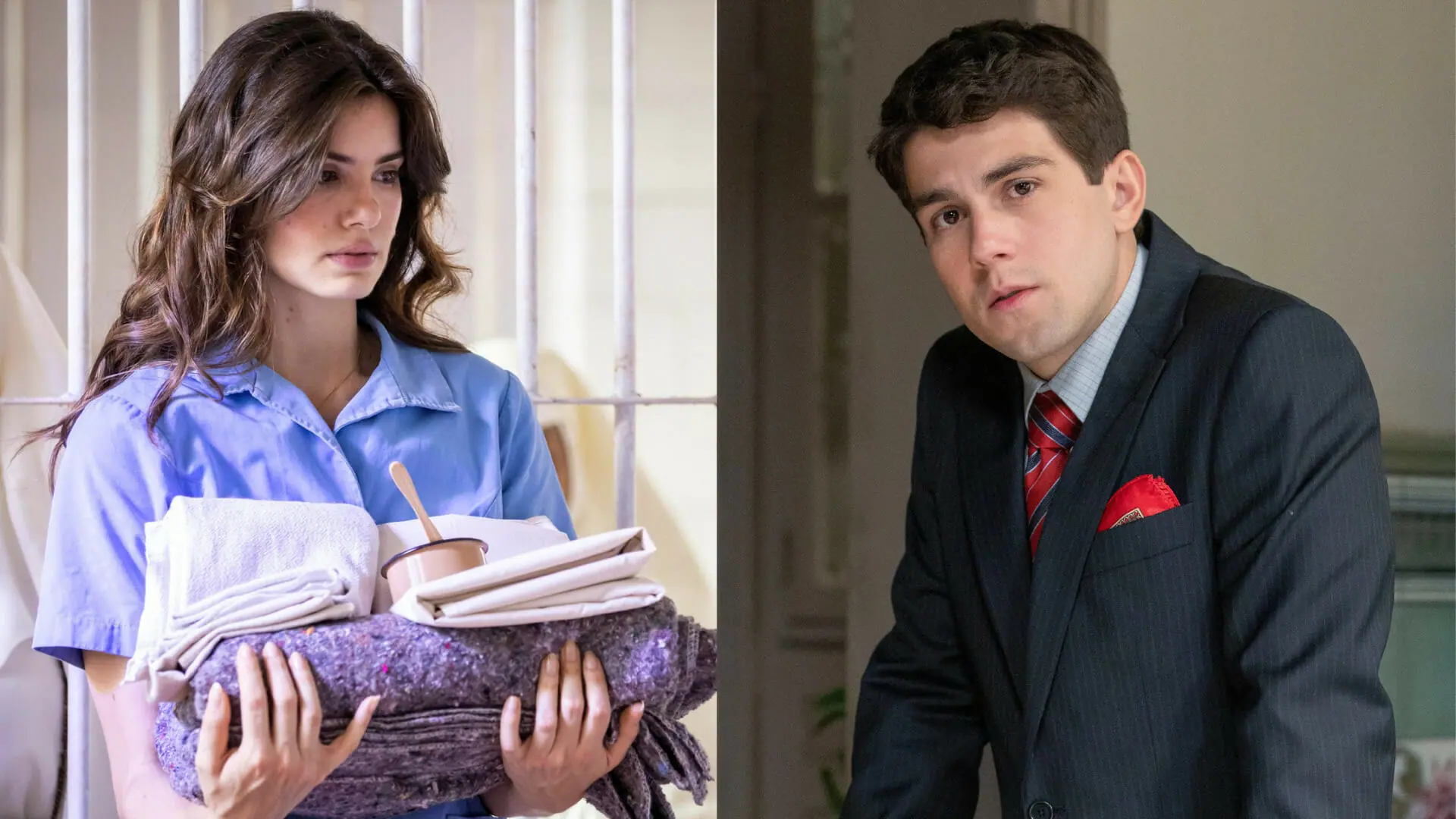 Marê (Camila Queiroz) e Júlio (Daniel Rangel) em Amor Perfeito