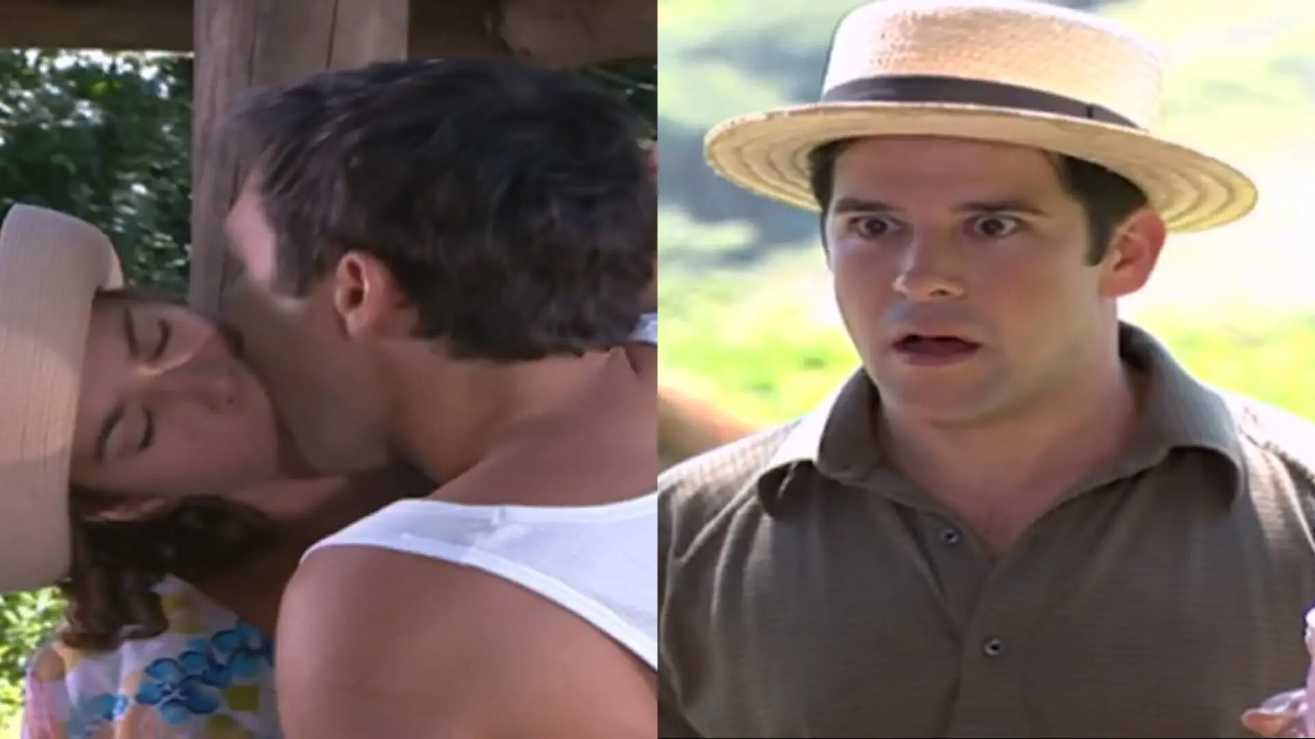 Olga (Priscila Fantin), Peixoto (Ângelo Paes Leme) e Danilo (Murilo Benício) de Chocolate com Pimenta