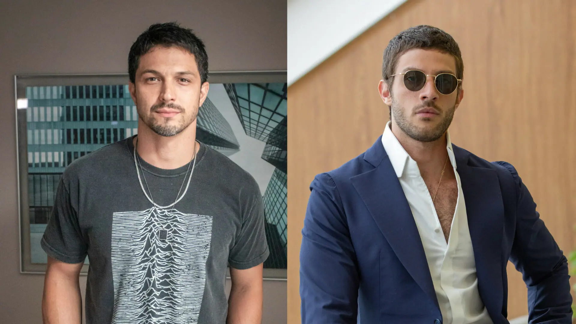 Oto (Rômulo Estrela) e Ari (Chay Suede) em Travessia