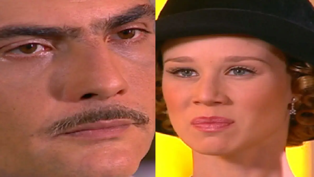 Sebastian (Tarcísio Filho) e Ana Francisca (Mariana Ximenes) em Chocolate com Pimenta