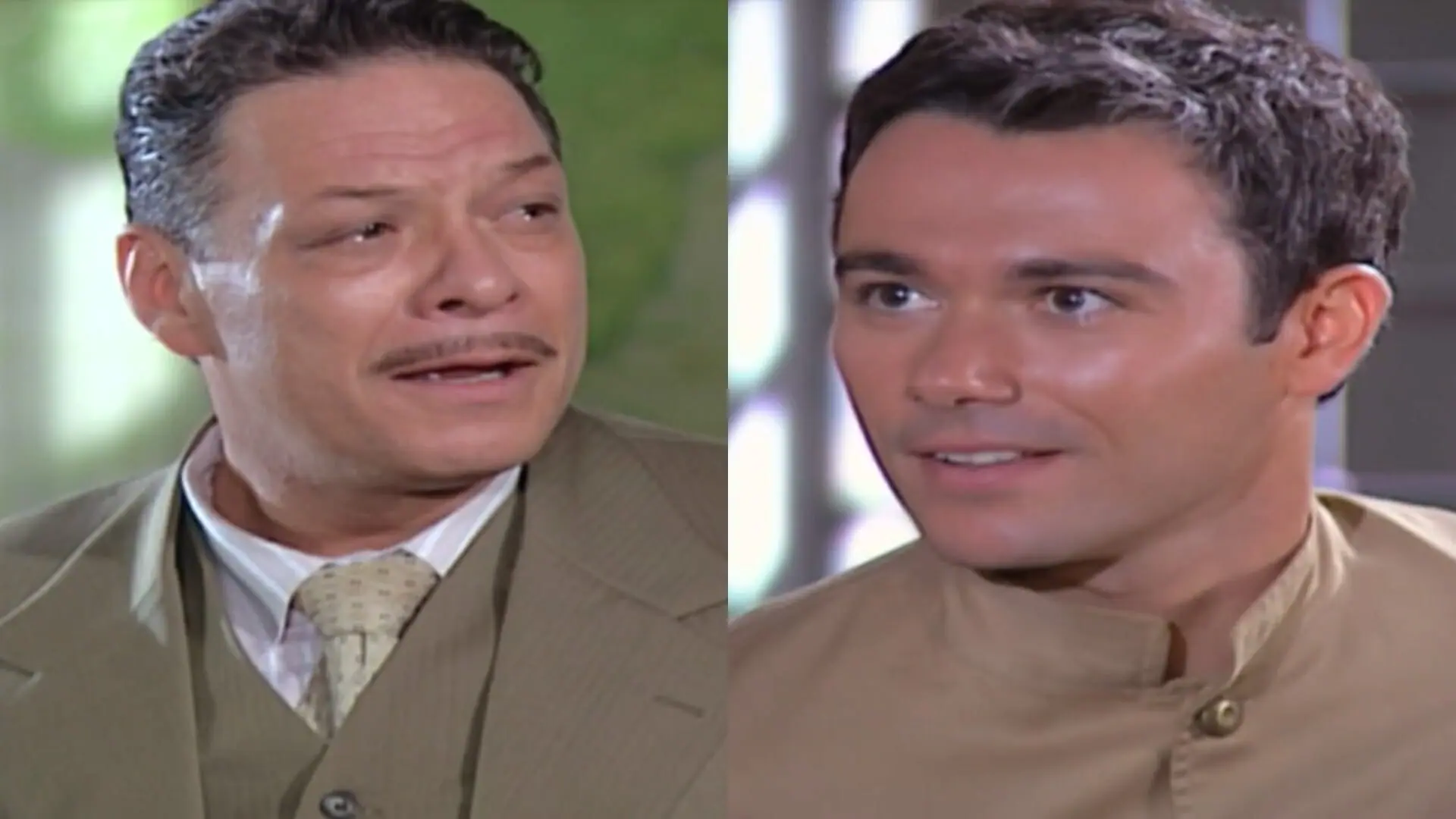 Terêncio (Ernani Moraes) e Peixoto (Ângelo Paes Leme) de Chocolate com Pimenta